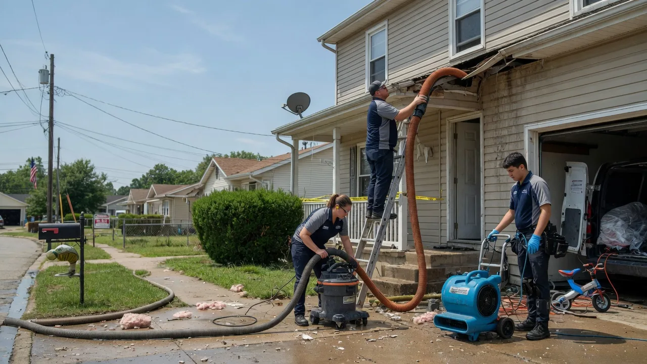 Water Damage Restoration in Great Bend, KS near me
